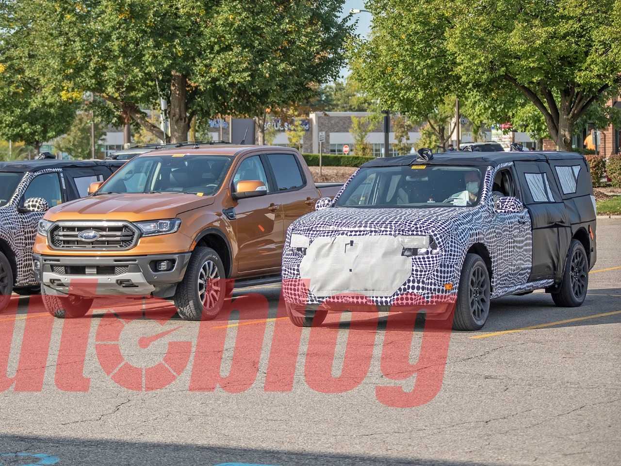 Flagra mostra que Ford Maverick ser menor que a Ranger